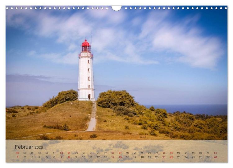 Produktbild: Insel R&uuml;gen und Hiddensee (Wandkalender 2026 DIN A3 quer), CALVENDO Monatskalender