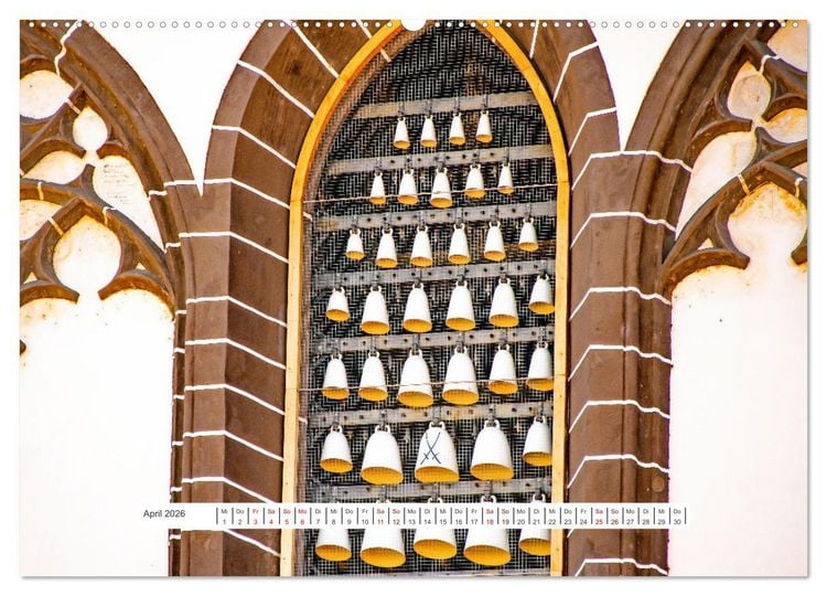Produktbild: Mei&szlig;en und seine Wahrzeichen (hochwertiger Premium Wandkalender 2026 DIN A2 quer), Kunstdruck in Hochglanz