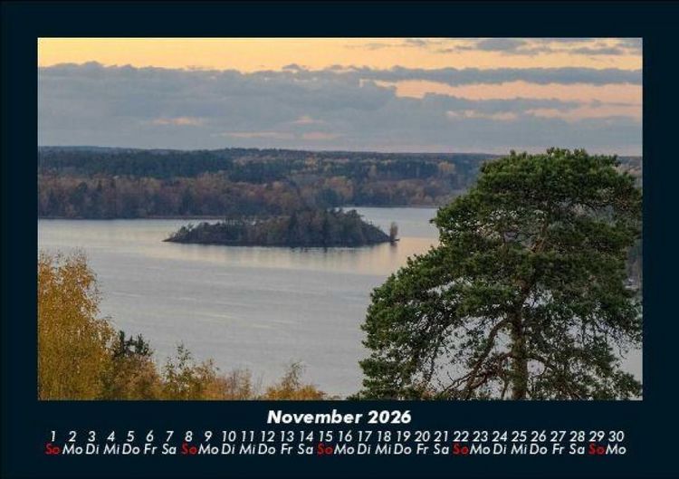 Produktbild: Seeblick 2026 Fotokalender DIN A5