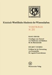 Produktbild: Grundlagen zum Entwurf von Plattformen und Behältern für die Meerestechnik. Probleme bei der Verwendung von Kunststoffen für tragende Konstruktionen