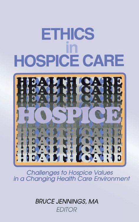 Produktbild: Ethics in Hospice Care