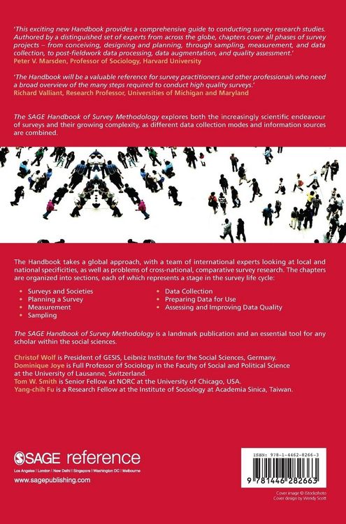 Produktbild: The SAGE Handbook of Survey Methodology