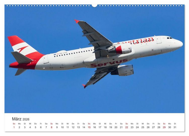 Produktbild: Frankfurt Airport - EDDF (Wandkalender 2026 DIN A2 quer), CALVENDO Monatskalender