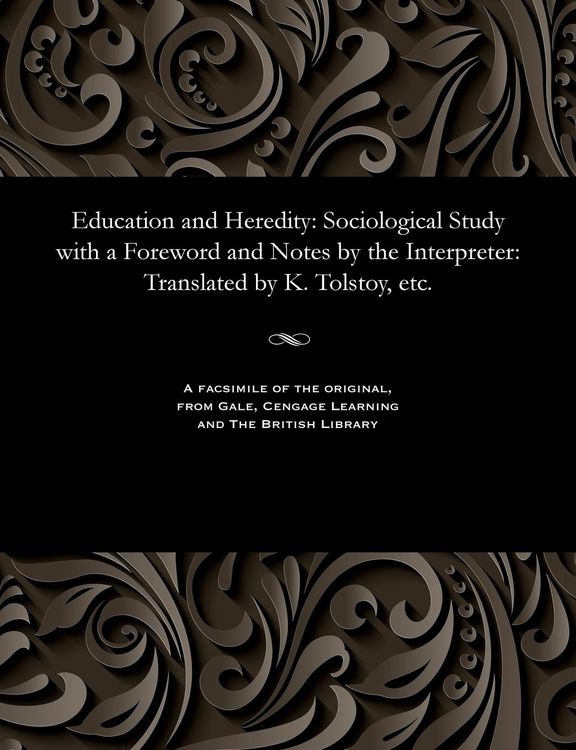 Produktbild: Education and Heredity
