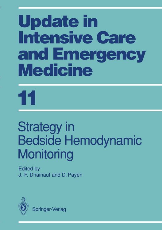 Produktbild: Strategy in Bedside Hemodynamic Monitoring