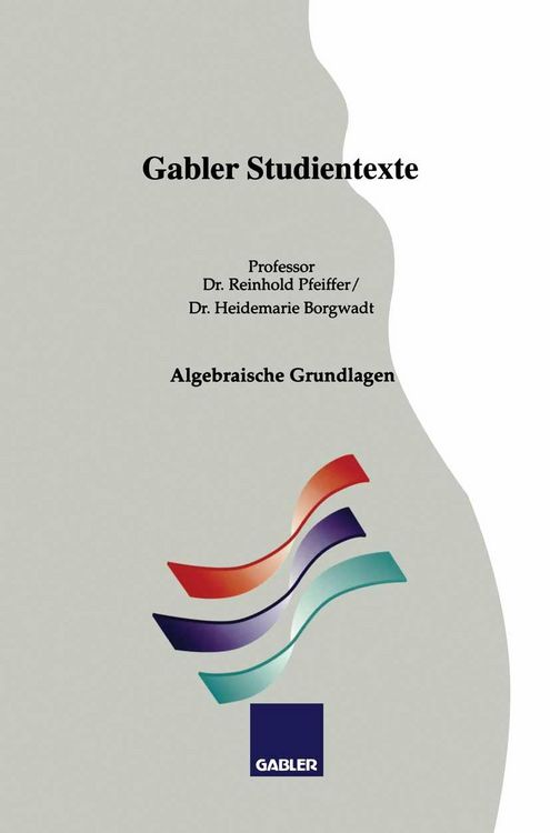 Produktbild: Algebraische Grundlagen
