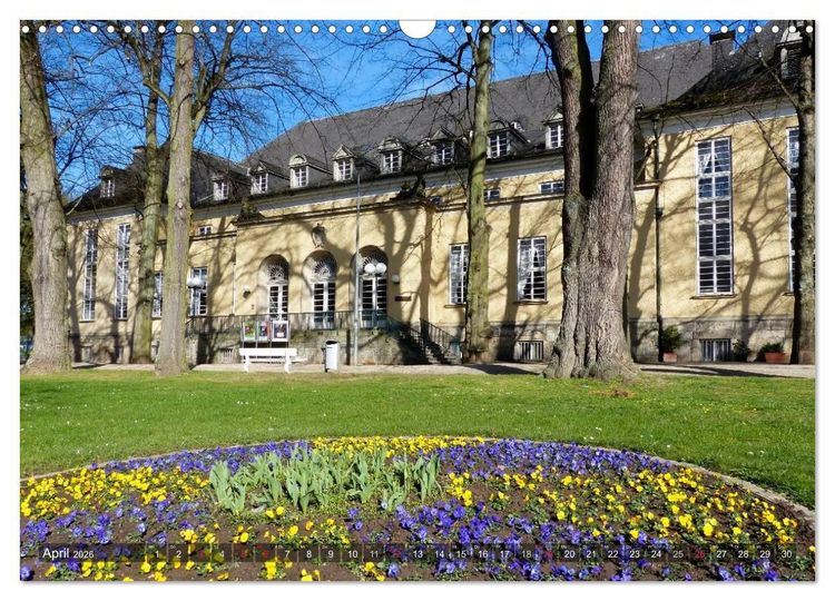 Produktbild: Bad Pyrmont - eine Kurstadt mit Flair (Wandkalender 2026 DIN A3 quer), CALVENDO Monatskalender