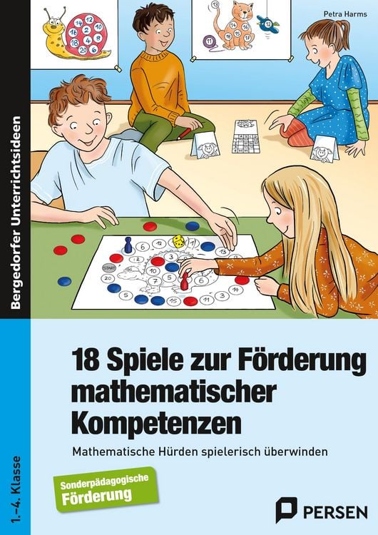 Produktbild: 18 Spiele zur F&ouml;rderung mathematischer Kompetenzen