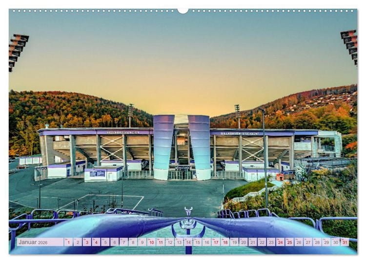Produktbild: Aue - Bad Schlema Erzgebirge (Wandkalender 2026 DIN A2 quer), CALVENDO Monatskalender