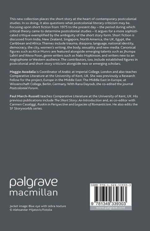 Produktbild: The Postcolonial Short Story