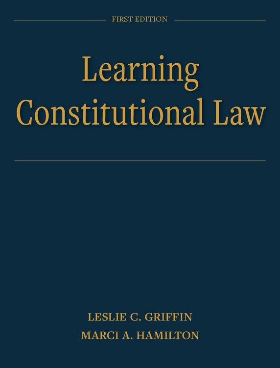 Produktbild: Learning Constitutional Law