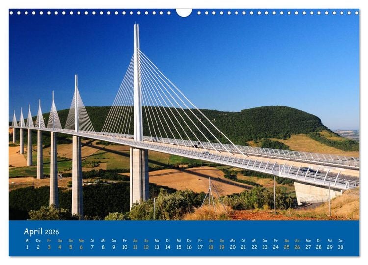 Produktbild: Quer durch S&uuml;dfrankreich (Wandkalender 2026 DIN A3 quer), CALVENDO Monatskalender