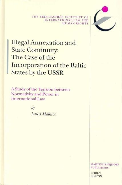 Produktbild: Illegal Annexation and State Continuity