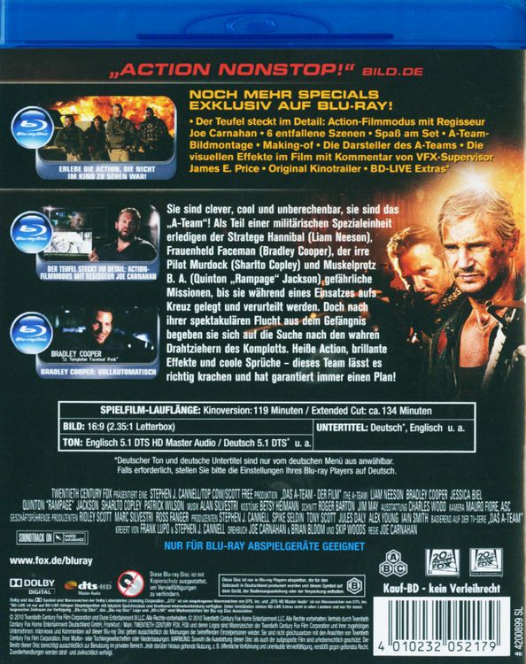 Produktbild: Das A-Team - Der Film - Extended Cut