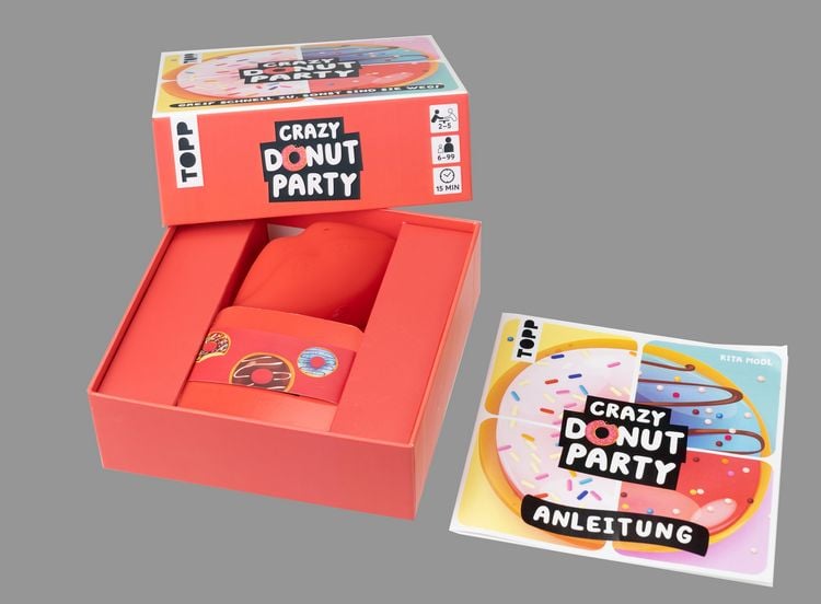 Produktbild: Crazy Donut Party. Greif schnell zu, sonst sind sie weg!