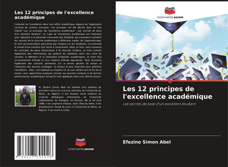 Produktbild: Les 12 principes de l'excellence acad&eacute;mique