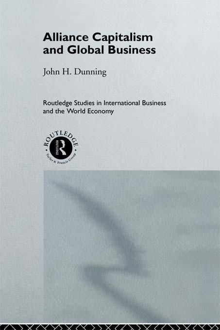 Produktbild: Alliance Capitalism and Global Business