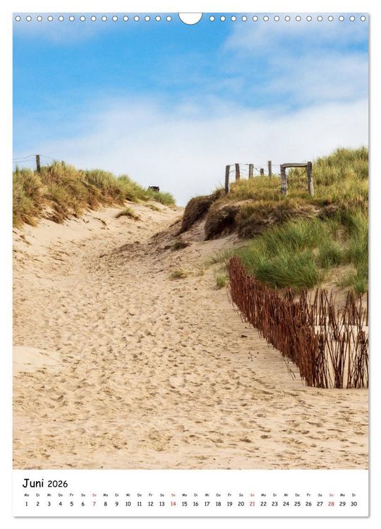 Produktbild: Sehnsucht nach Sylt (Wandkalender 2026 DIN A3 hoch), CALVENDO Monatskalender