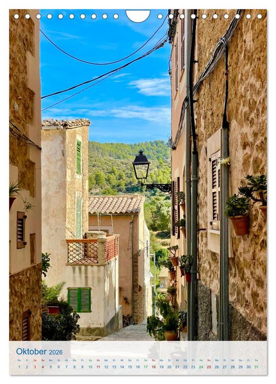 Produktbild: Geheimnisvolles Mallorca (Wandkalender 2026 DIN A4 hoch), CALVENDO Monatskalender