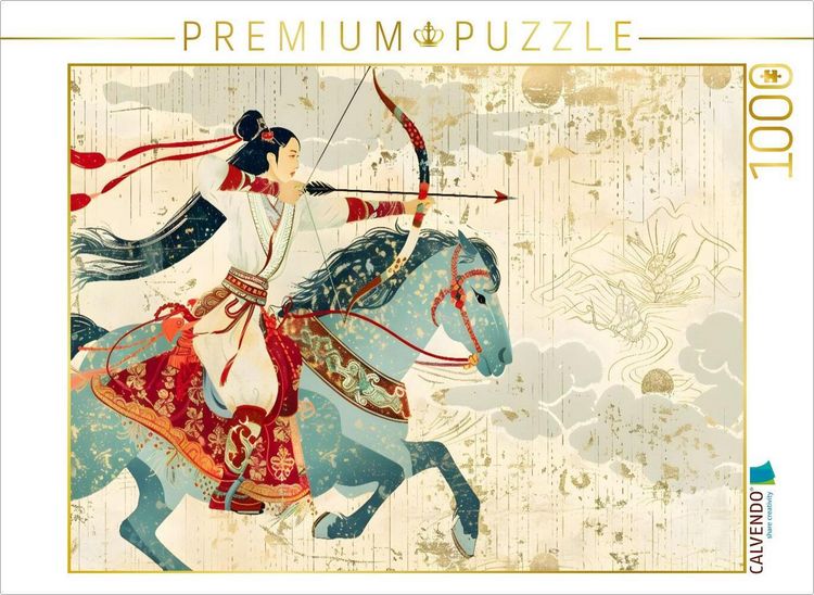 Produktbild: CALVENDO Puzzle Ein Motiv aus dem Kalender "Wild im Herz, weich in der Hand" | 1000 Teile Lege-Gr&ouml;&szlig;e 64x48cm Foto-Puzzle f&uuml;r gl&uuml;ckliche Stunden