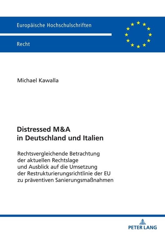 Produktbild: Distressed M&A in Deutschland und Italien