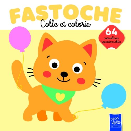 Produktbild: Fastoche : colle et colorie