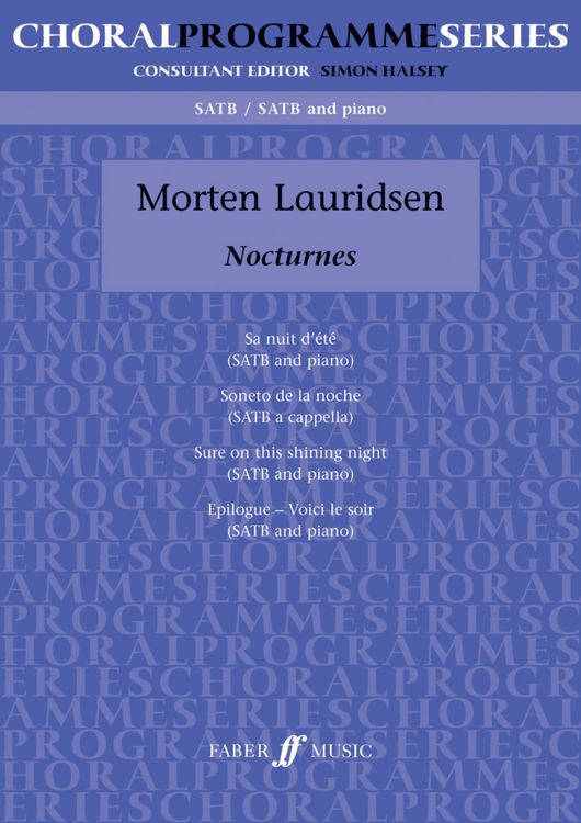 Produktbild: Lauridsen, M: Nocturnes