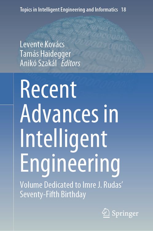 Produktbild: Recent Advances in Intelligent Engineering