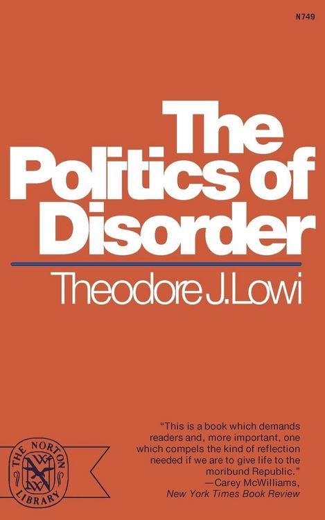 Produktbild: The Politics of Disorder