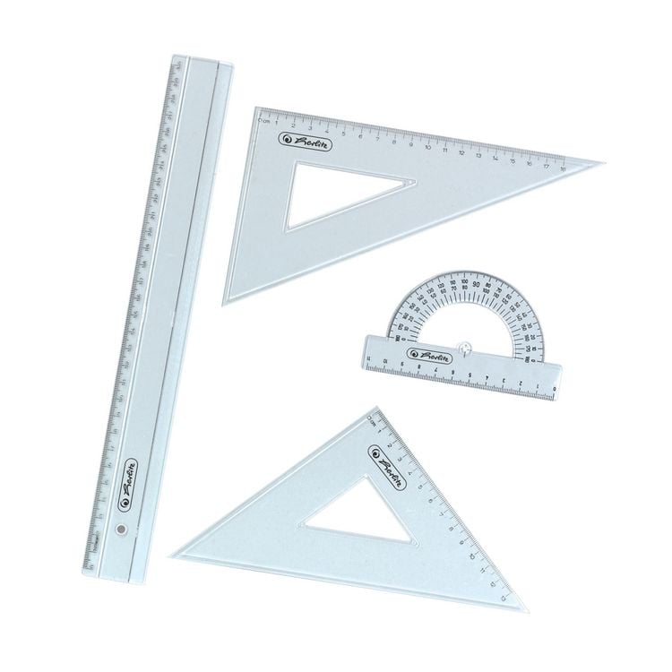 Produktbild: Herlitz Geometrie Set, 4-teilig