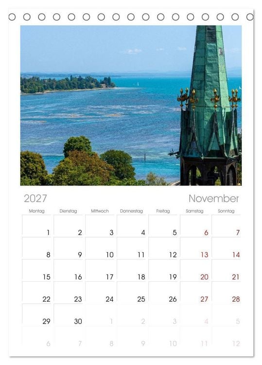Produktbild: Tischplaner 2027 - Konstanz - Traumort am Bodensee (A5 Tischkalender zum Aufstellen) CALVENDO