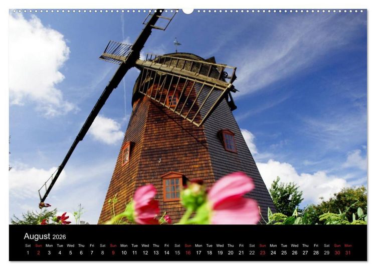 Produktbild: Bornholm - Denmark (High Quality Premium Wall Calendar 2026 DIN A2 landscape),CALVENDO 12 Month Wall Calendar