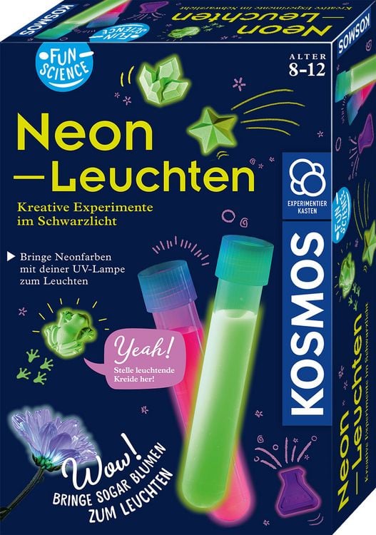 KOSMOS Fun-Science Experimentierkasten "Nachtleuchtende Flummi