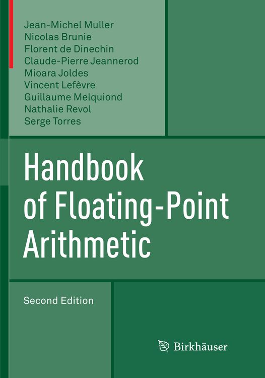 Produktbild: Handbook of Floating-Point Arithmetic