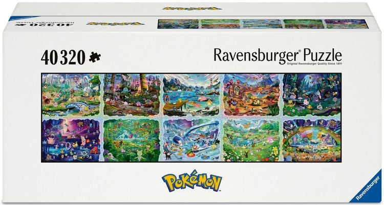 Produktbild: Erwachsenenpuzzle 40000 Teile - Pok&eacute;mon - Celebration Journey