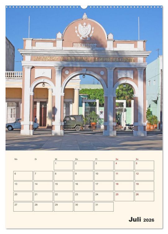 Produktbild: Kuba - Inselparadies in der Karibik (Wandkalender 2026 DIN A2 hoch), CALVENDO Monatskalender