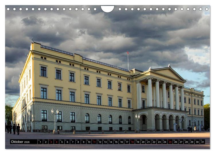 Produktbild: Oslo Impressionen (Wandkalender 2026 DIN A4 quer), CALVENDO Monatskalender