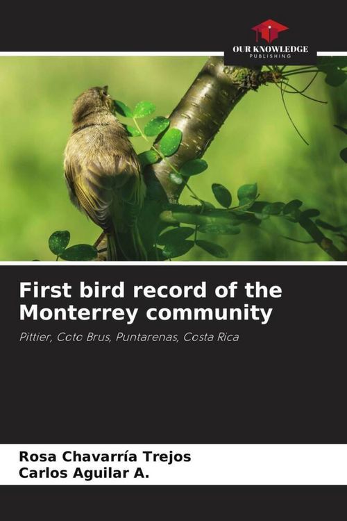 Produktbild: First bird record of the Monterrey community
