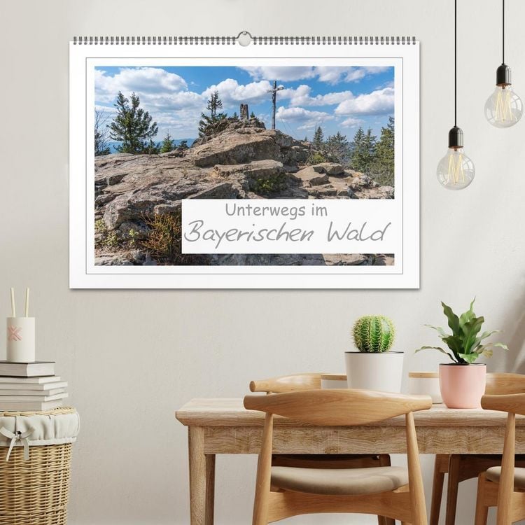 Produktbild: Unterwegs im Bayerischen Wald (Wandkalender 2026 DIN A2 quer), CALVENDO Monatskalender