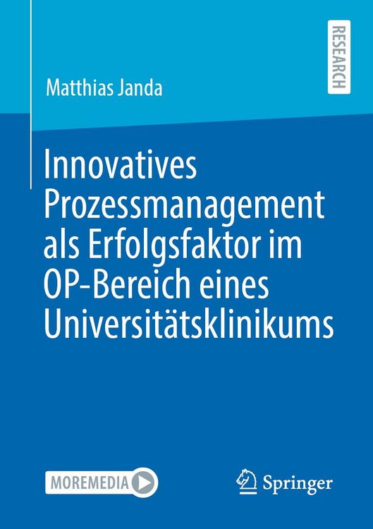 Produktbild: Innovatives Prozessmanagement als Erfolgsfaktor im OP-Bereich eines Universit&auml;tsklinikums