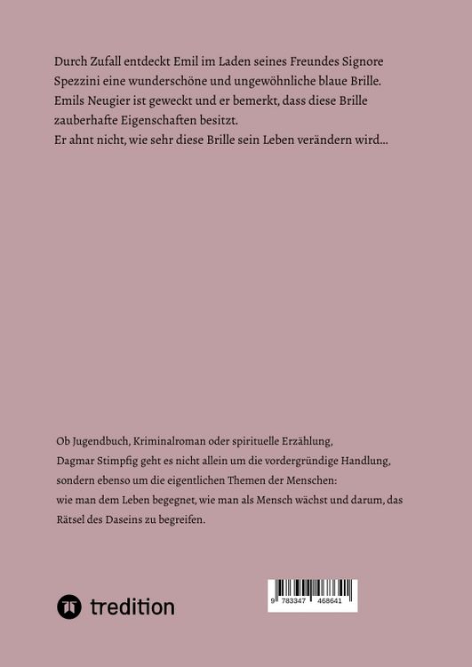 Produktbild: Die blaue Brille, eine zauber-hafte Brille