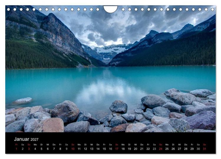 Produktbild: Das "gr&uuml;ne" Nordamerika - Kanada und USA (Wandkalender 2027 DIN A4 quer), CALVENDO Monatskalender