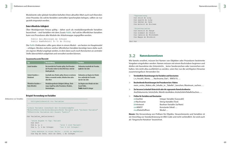 Produktbild: Das VBA-Kochbuch f&uuml;r Excel-Anwender
