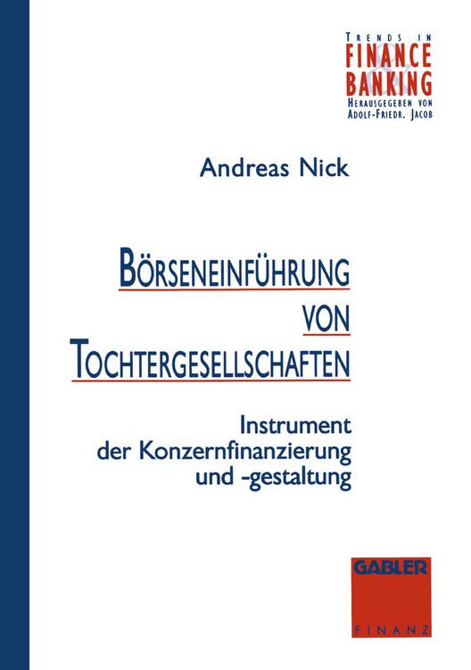 Produktbild: B&ouml;rseneinf&uuml;hrung von Tochtergesellschaften