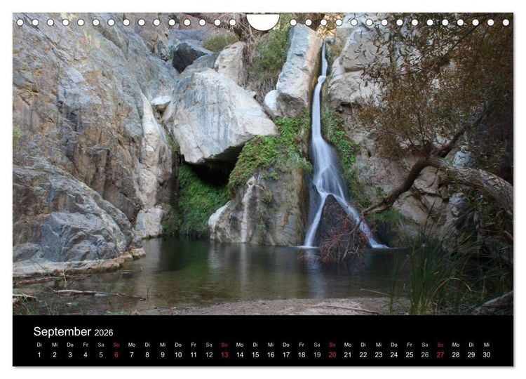 Produktbild: Kalifornien 2026 (Wandkalender 2026 DIN A4 quer), CALVENDO Monatskalender