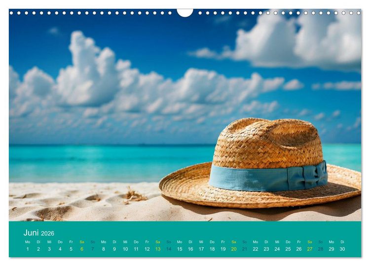 Produktbild: Ausblick aufs Meer - traumhafte Momente (Wandkalender 2026 DIN A3 quer), CALVENDO Monatskalender