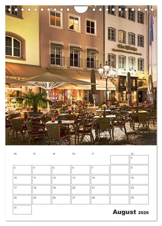 Produktbild: Beethovenstadt Bonn (Wandkalender 2026 DIN A4 hoch), CALVENDO Monatskalender