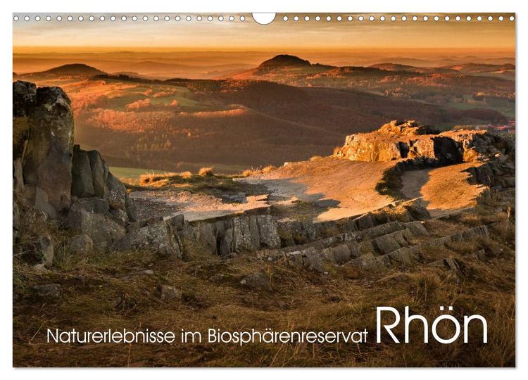 Produktbild: Naturerlebnis im Biosph&auml;renreservat Rh&ouml;n (Wandkalender 2026 DIN A3 quer), CALVENDO Monatskalender