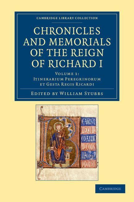 Produktbild: Chronicles and Memorials of the Reign of Richard I - Volume 1