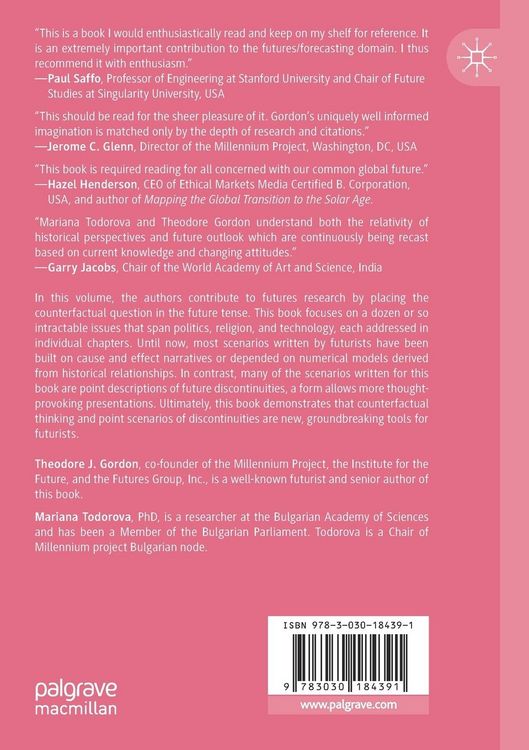 Produktbild: Future Studies and Counterfactual Analysis